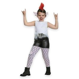 Disney‎ Trolls World Tour Girl's Barb DELUXE Halloween Costume Child 4-6X Small